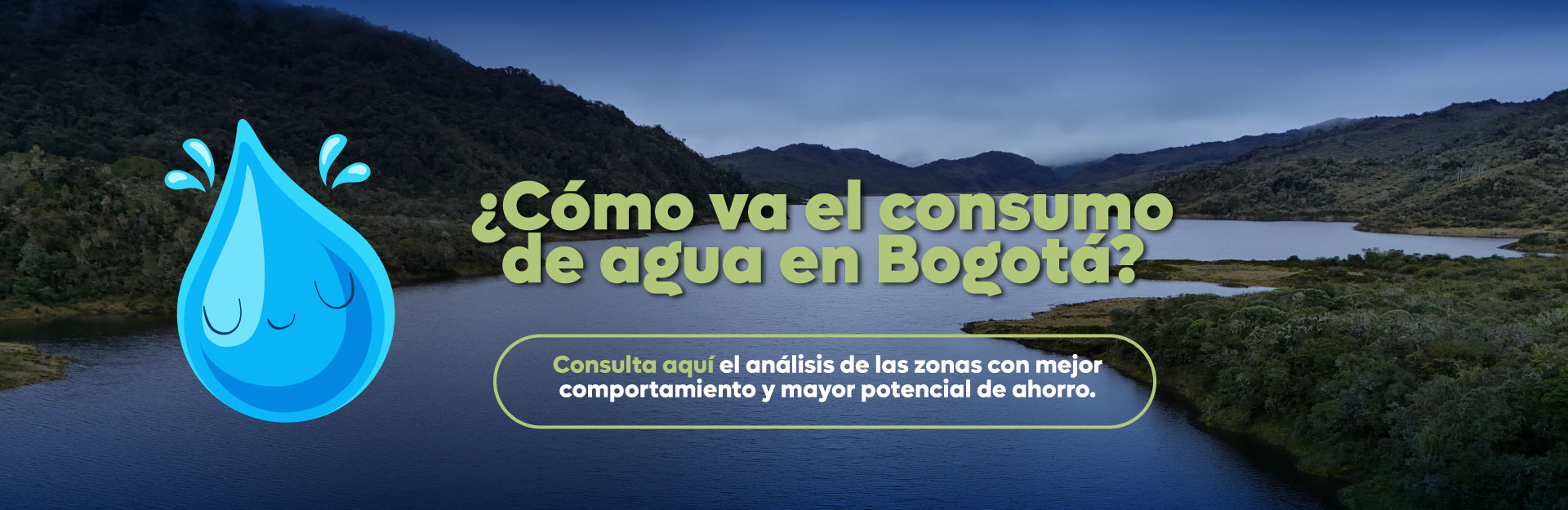&iquest;Cómo va el consumo de agua en Bogotá? Análisis de la EAAB destaca las zonas con mejor comportamiento y otras donde la ciudadanía puede ahorrar más