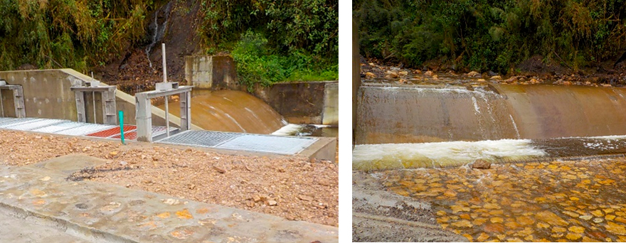 Construcción de las obras de captación y paso de caudal ecológico y del sistema de medición de caudales del sistema Río Blanco – Fase I