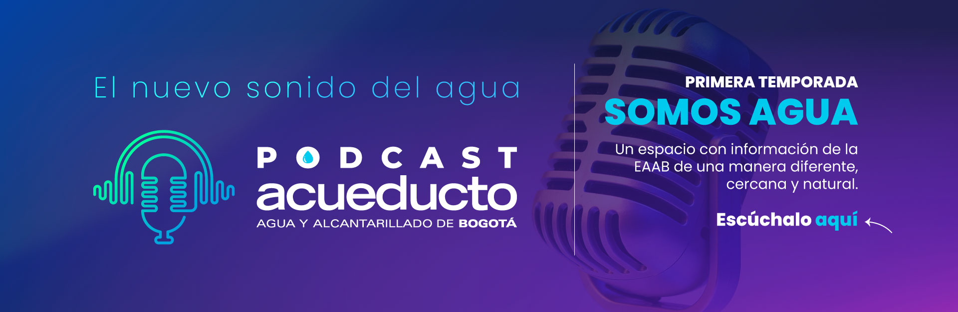 El nuevo sonido del agua: Podcast Acueducto