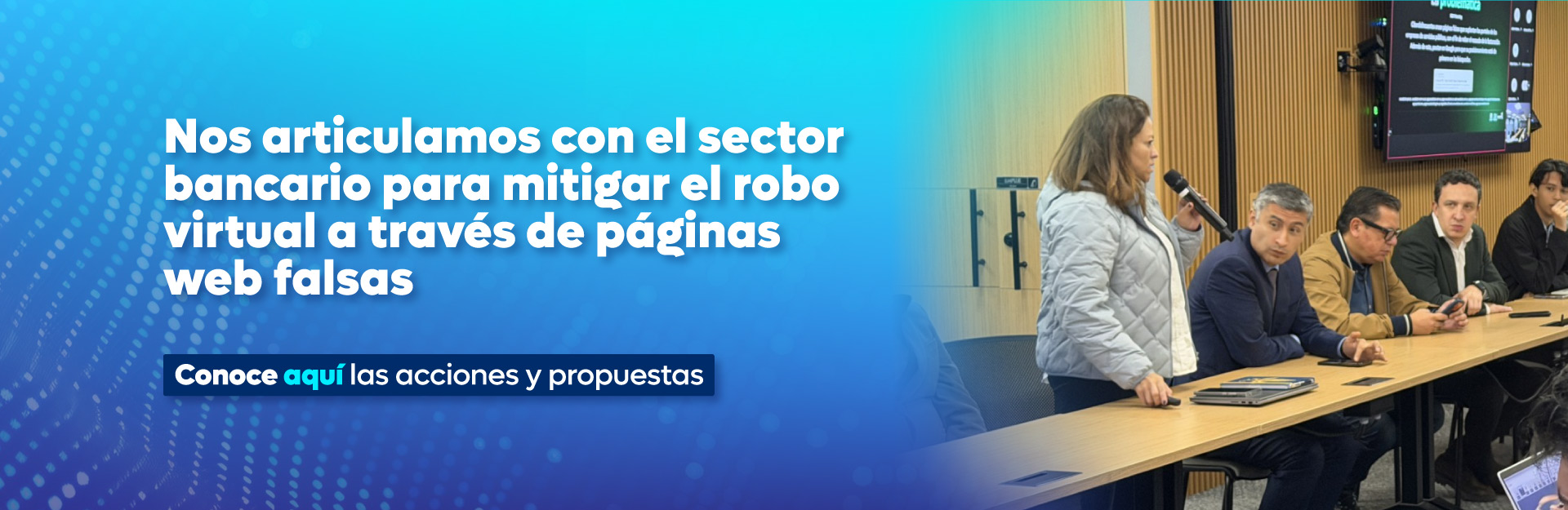 Empresa de Acueducto y el sector bancario se articulan para mitigar el robo virtual a través de páginas web falsas